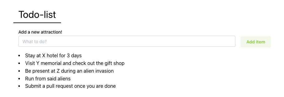 To-do List